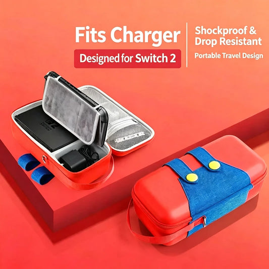 Switch 2 Console Travel Storage Bag Controller Case Portable Protective Case For Switch 2 Accessories