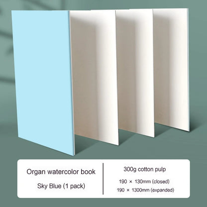 300GSM Thickened Paper Organ Book Sketchbook for Sketching Illustration Handbook Painting Watercolor Journal Drawing Notebook