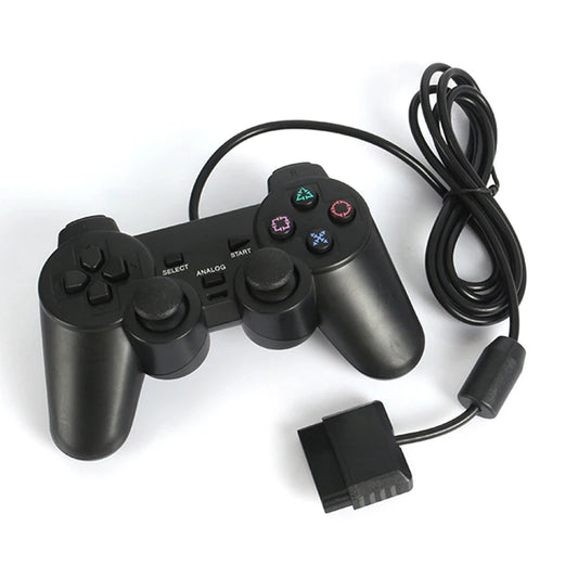 Wired Analog Controller Gamepad Joystick Joypad for PS2/PS1/PS One/PSX Console Dual Shock Vibration Joypad Wired Controller