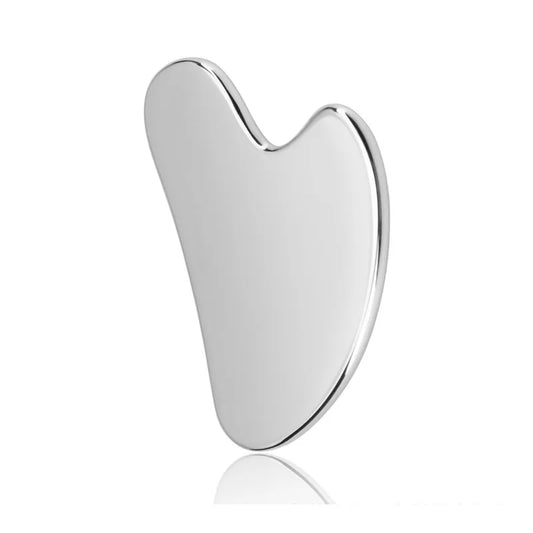 1Pcs Stainless Steel Gua Sha Scraper Massager For Face Neck Body Guasha Massage Tool Facial Skin Care Guasha Board Face Massager