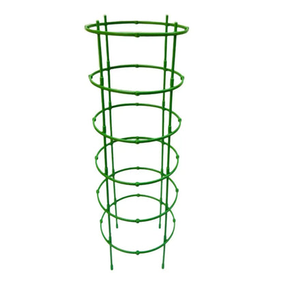 3 Layers Plant Support Plant Stakes Round Plant Support Ring Plastic Plant Cage Holder Flower Pot Climbing Trellis