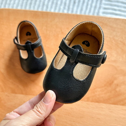 New Baby Shoes Leather Baby Boy Girl Shoes Rubber Sole Anti-slip Multicolor Toddler First Walkers Newborn Crib Toddler Shoes
