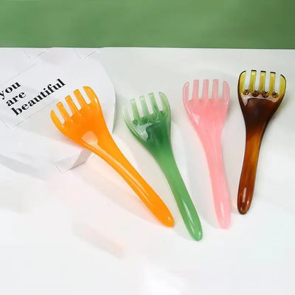 4 PCS Scalp Back Massager Head Scratcher Protable SPA Head Massager for Deep Relaxation Can Be Used on Every Part of The Body