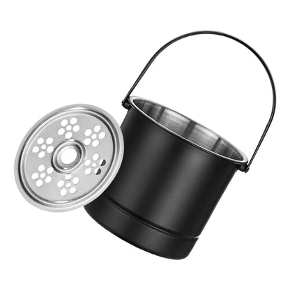 Stainless Steel Ice Cube Bucket Thickened Metal Wine Beer Cooler Bar Supply Party Wine Holder Ktv Juice Bottle Holder