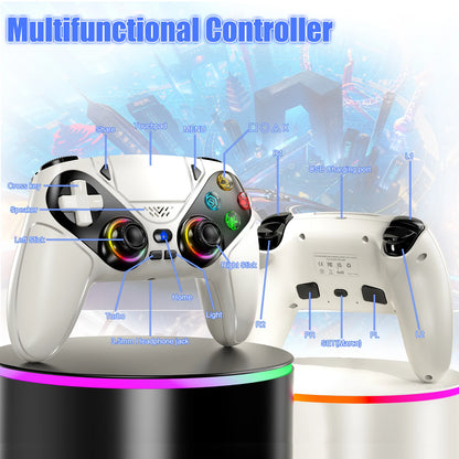 RGB Wireless Gamepad,For Playstation 5/PS5 Controller,With Turbo Dual Sense Vibrate Programming 3D Gaming Controller Console
