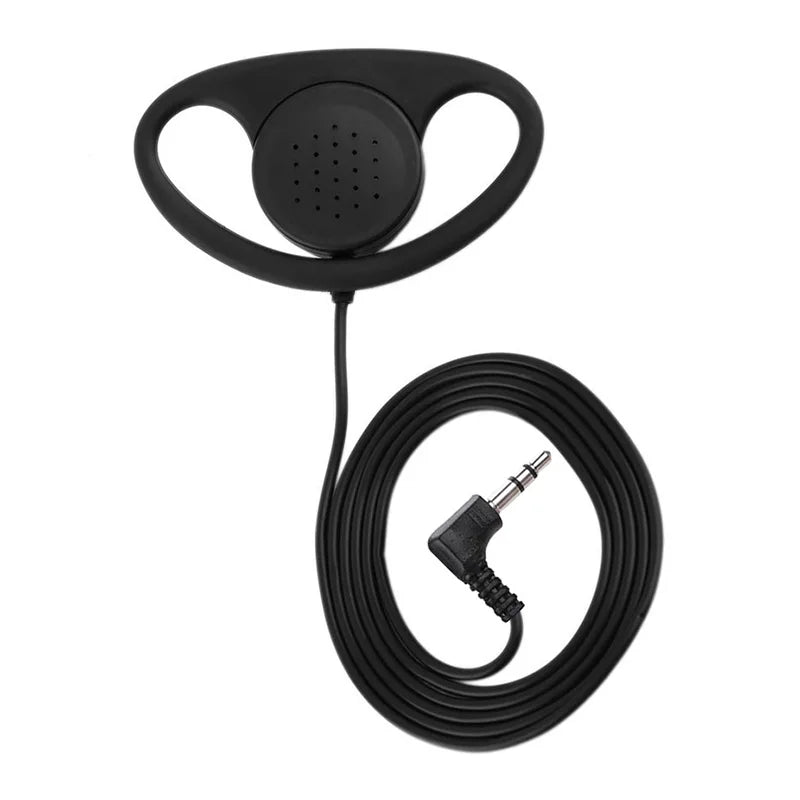Earhook Wired Earphones Single Side Earphones Portable Headphone 3.5mm Interface Suitable For Phone PC No PTT Microphone