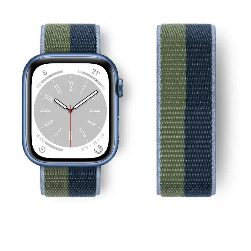 Nylon loop For Apple Watch Band Ultra-2 49mm 44mm 40mm 45mm 41mm Sport pride Bracelet iwatch Strap Series 9 8 se 7 6 5 4 3
