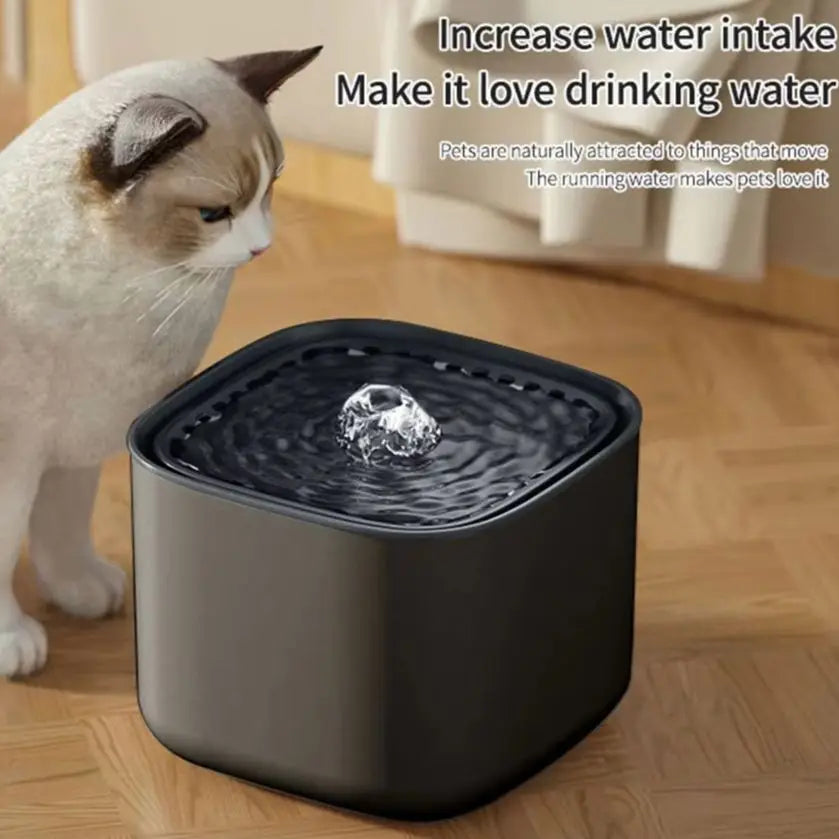 3L Cat Water Fountain Auto Recirculate Filter Large Capacity Filtring Cat Water Drinker USB Electric Mute Cats Water Dispenser