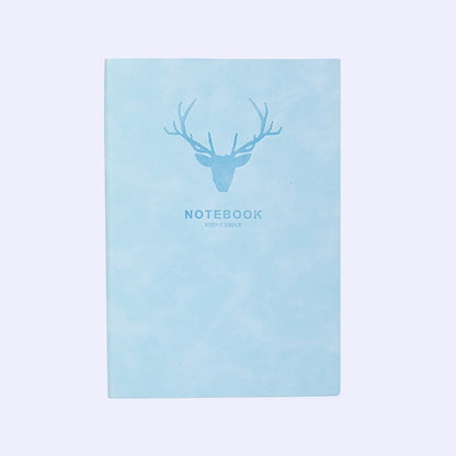 Popular A5 size deer head notebook, business notebook, portable diary, office meeting sketchbook, 180 pages