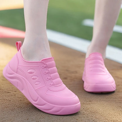 New winter warm plush rain shoes women's galoshes waterproof fur lined water resistant boots woman chunky Insulated rubber shoes
