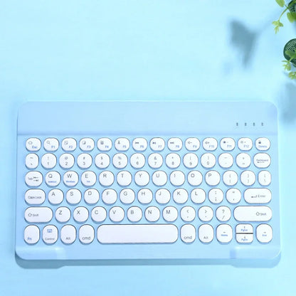 Spanish/English Keyboard Ultra Thin Wireless Keyboard Mouse for iPad Pro for Xiaomi Samsung Keyboard Bluetooth 10 inch