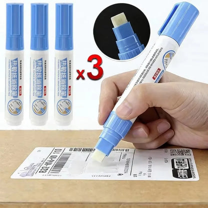 1/2/3Pcs Thermal Paper Eraser Pen Express Privacy Applicator Privacy Handwriting Cover Telephone No Trace Eraser Pen New
