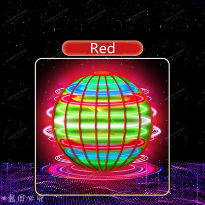 Premium RC Magic Flying Ball Hover Drone with LED Lights, 360° Rotating Gyro Spinner, Outdoor Interactive Toy for Teens & Adults