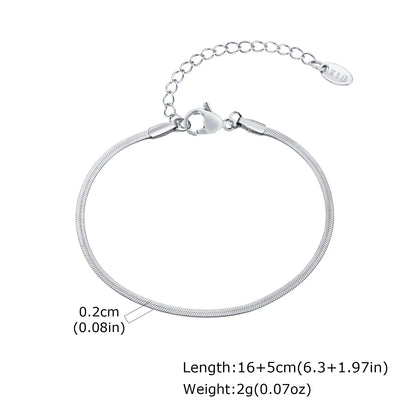 1/2/3pcs Chain Bracelet for Men Women,Stainless Steel Twisted Rope Cuban Chain Wristband,Hip Hop Minimalist Jewelry Gift