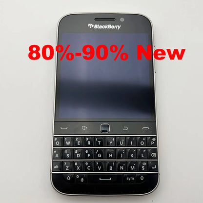 Original BlackBerry Classic Q20 QWERTY Keyboard 3.5" ROM 16G LTE Unlocked 4G Mobile Phone 80-90% New.