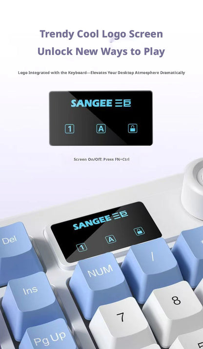 Wired Mechanical Feel Keyboard Mouse Set RGB Glow Low Noise Ultra Thin Gaming Combo Fashion High Value Computer Office Kit