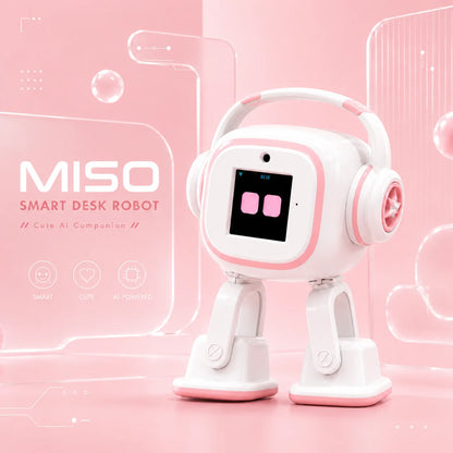 AI Robot | Multilingual Smart Chat, Interactive Assistant, Dancing Robot,  Desktop Companion，Desktop Toy Gift