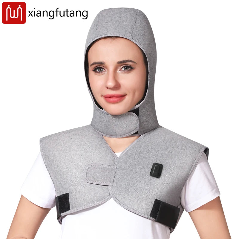 660nm Red Light Heating Vest Shoulder Wrap Massager with 294 Lamp Beads, Eases Joint Discomfort & Shoulder Back Fatigue