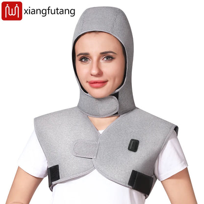 660nm Red Light Heating Vest Shoulder Wrap Massager with 294 Lamp Beads, Eases Joint Discomfort & Shoulder Back Fatigue