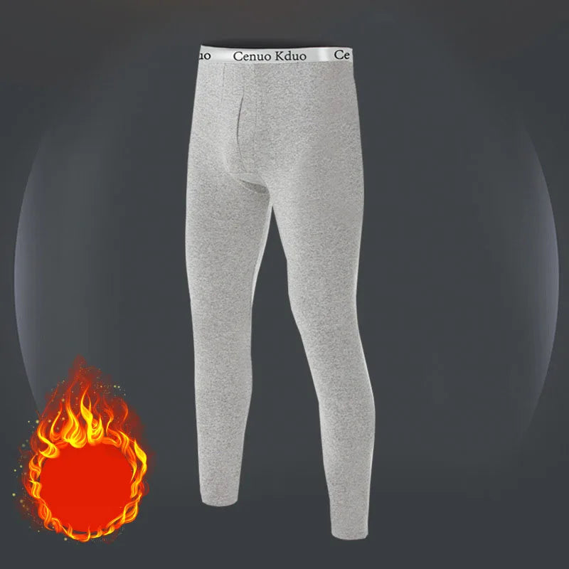 Winter Men Thermal Underwear Man  Leggings Tights Warm Long Pants Thermo Compression Pants Bottoms Tights Homme Clothes 3XL