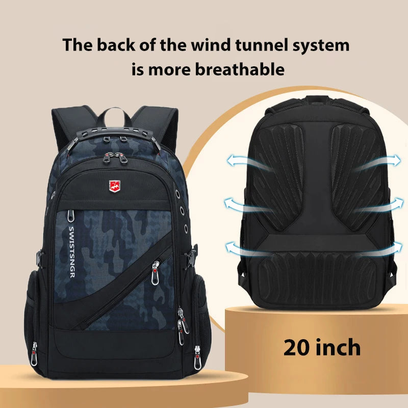 Waterproof 17/20 Inch Laptop Backpack Men Japanese School Bag Girls Fashion Bagpack Man Airplane Travel Backpack Male Mochila