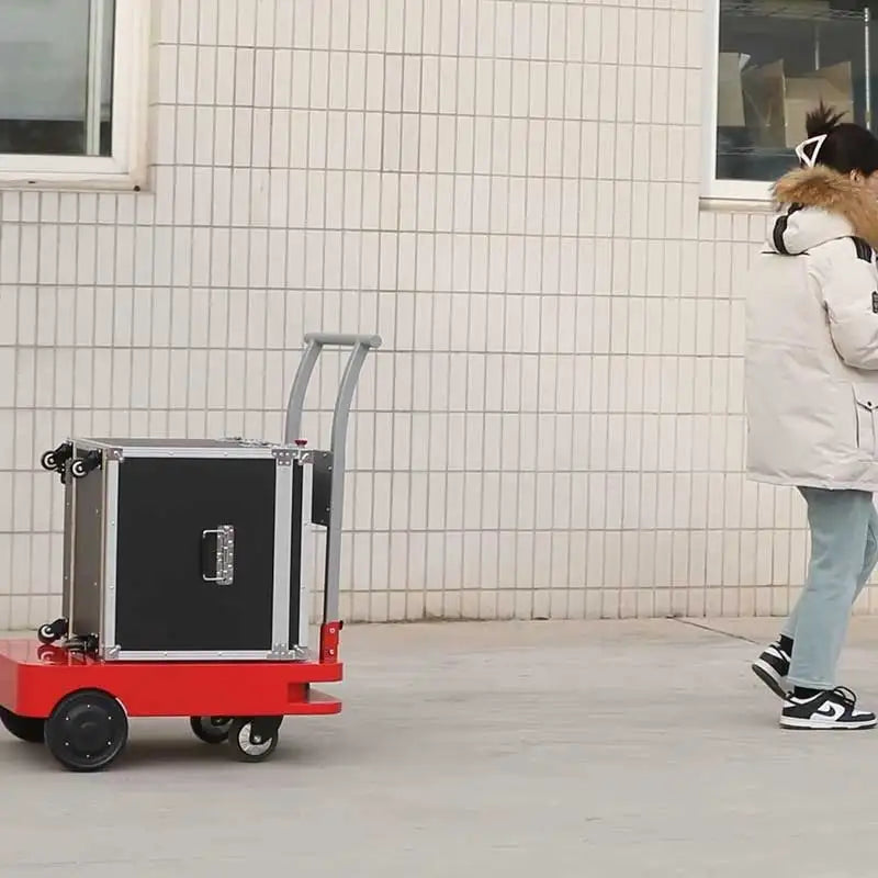 FOLO-180 180kg Automated Guided Vehicle Electric Transporting Cart Mobile Transfer Delivery Robot for Factory Warehouse