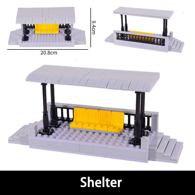 NEW City Trains Flexible Tracks Soft Straight Curved Rails Switch Building Block Creative Models Railways Toys For Kids Gifts