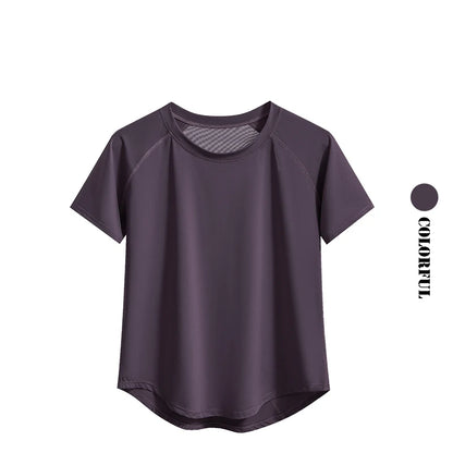 DRUR S-4XL Yoga Set Women Sport Shirts Gym Pants Set 2 Piece Short Fitness Tops Sweatpants Suit Female Summer Sportswear Outfit