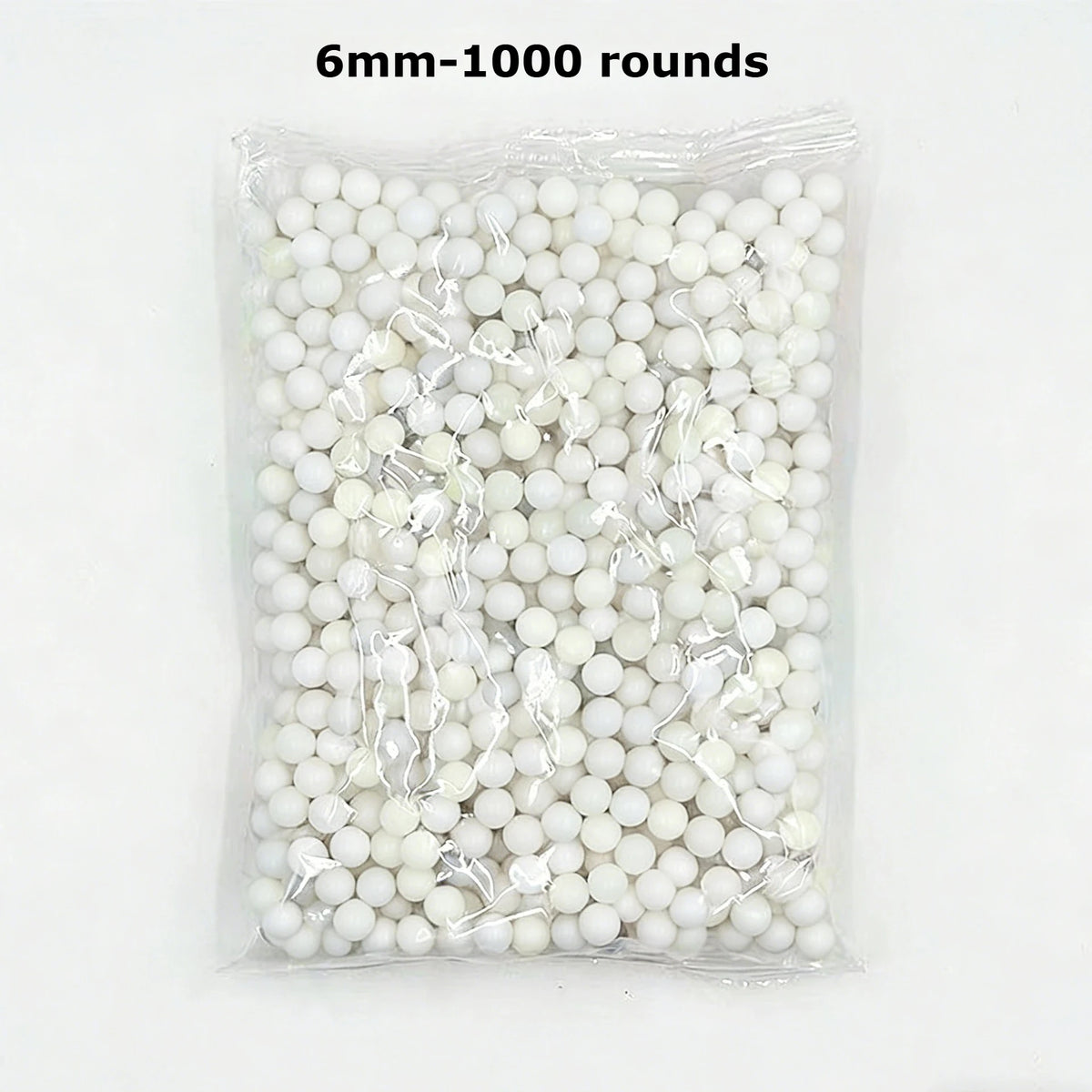 White 500 Rounds Airsoft BBs Bullets 0.2g Hunting Shooting 6mm BB Strikeball Rifle Gun Plastic Balls White Paintball