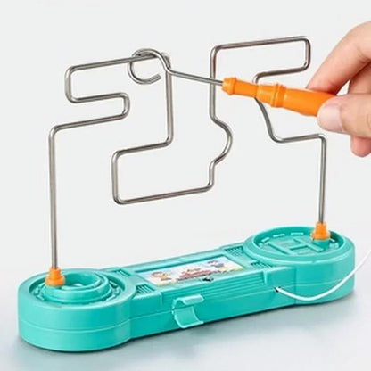 Kids Collison Electric Shock Toy Education Electric Touch Maze Game Party Funny Game Science Experiment Toys For Children Gift