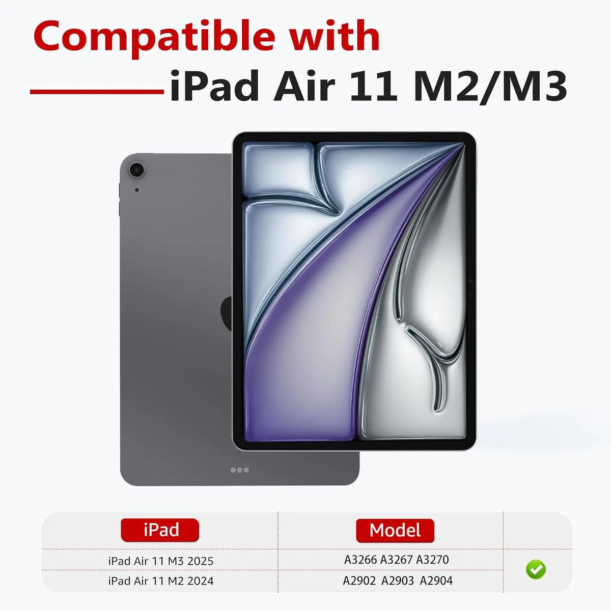 For iPad Air 11 2025 M3 Tempered Glass Screen Protector iPad 6th Gen 11" Tablet Proof Protective Film A3266 A3267 A3270