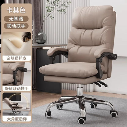 AOLIVIYA Gaming Chair Gamer Computer Chair Office Desk Chair Reclining E Sports Lifting Rotating Ergonomic Boss Seat
