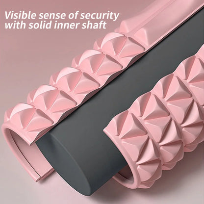 Solid massage roller foam axis massage roller - auxiliary massage muscle relaxation massage stick exercise fitness relaxation ar