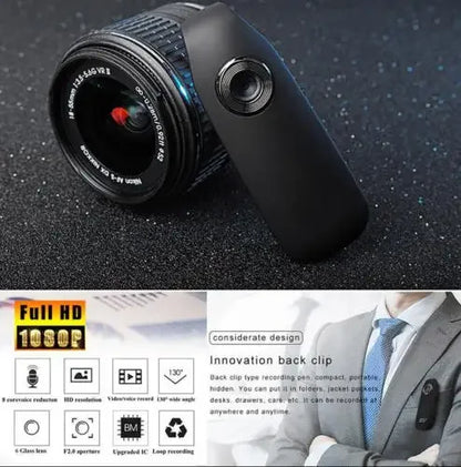 1080P Digtal Small Mini Camera Magnet Camcorder Bodycam Pen Micro Body Cam Motion Detect Sports DV DVR Video Recorder VS SQ11 A3