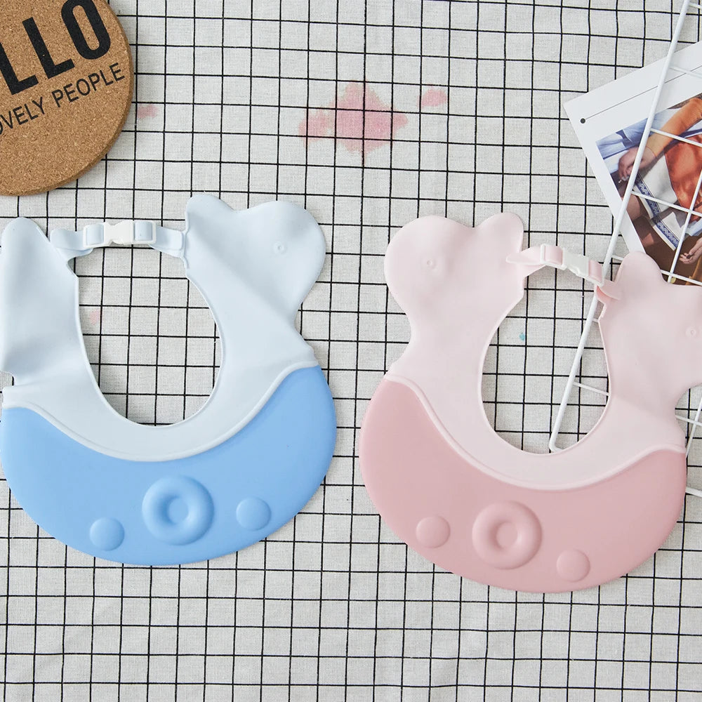 Shampoo Cap Adjustable Wash Shower Hat For Newborns Baby Ear Protection Children Bath Visor Head Cover Cute Octopus Shield