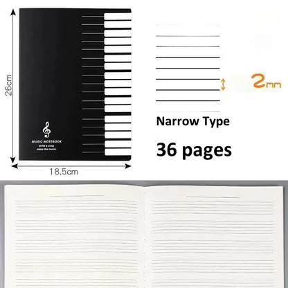 Blank Sheet Music Notebook Staff Paper Sheet Music Composition Art Music Notebook Manuscript Paper Piano Notebook Song Writing