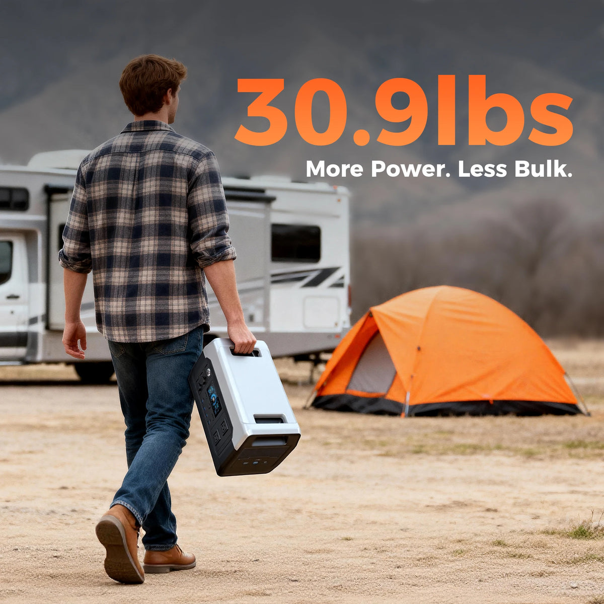 CTOLITY XP1000 1800W Portable Power Station 1024Wh LiFePO4 Continuous, 3600W Surge UPS Solar Generator, 1 Hour Super Fast Charge, for Home Backup, Camping & Hurricane Emergency