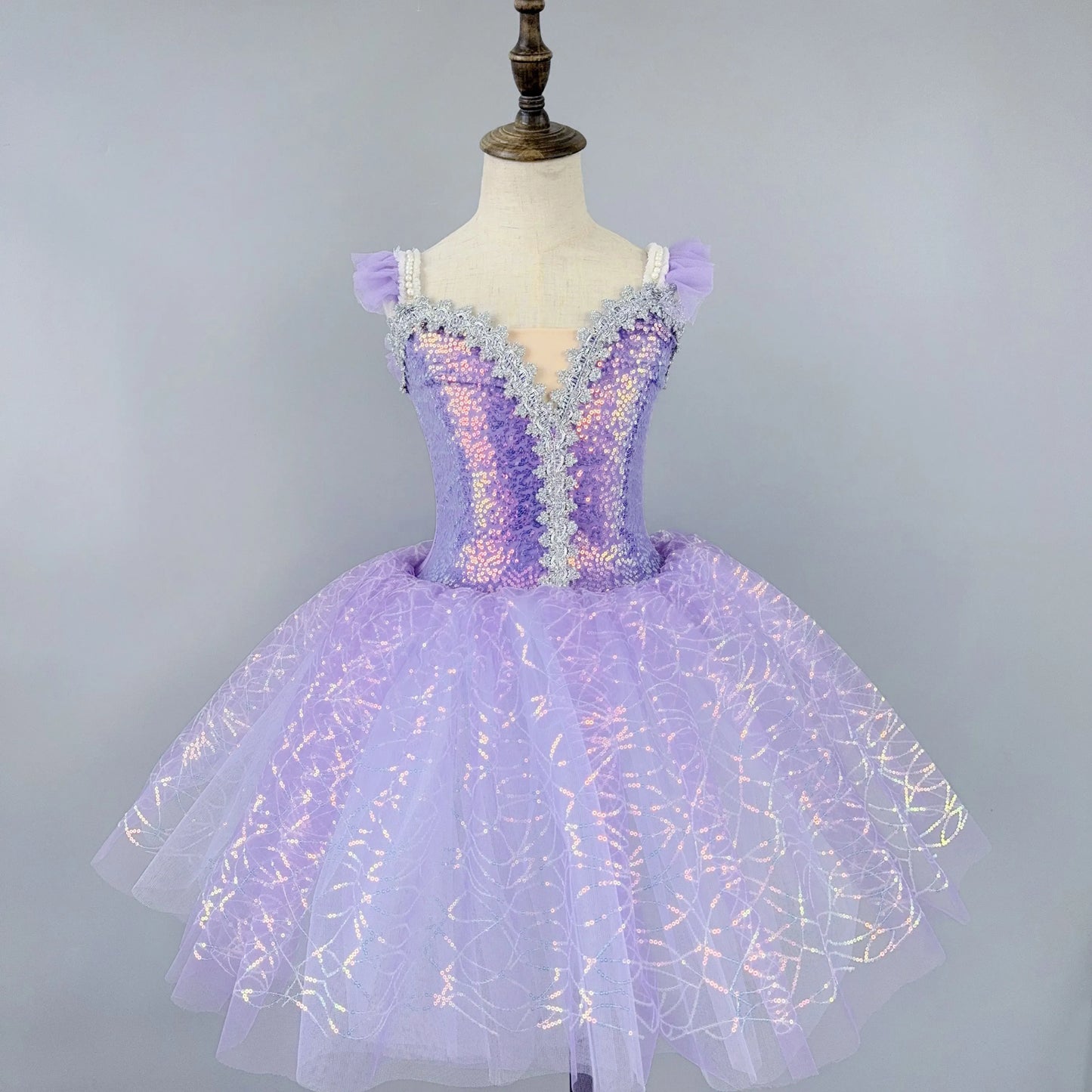 Ballet Performance Tutu Dress Girls Dance Wear Outfit Children Stage Clothing Fashion Ballet Dresses Princess Vestido Kids