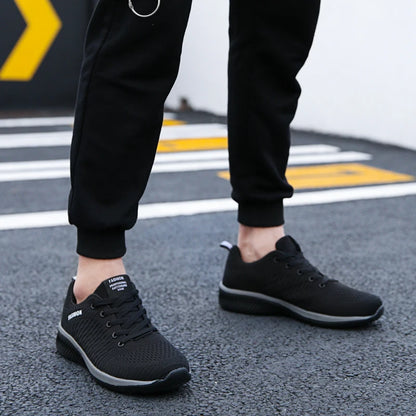 Athletic Shoes for Men Shoes Sneakers Black Shoes Casual Knit Sneakers