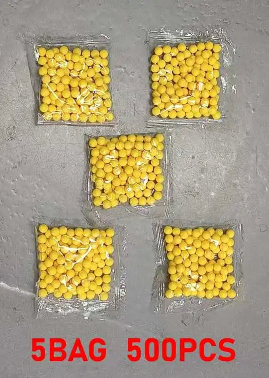 2029 2026 1000 Rounds Airsoft BBs Bullets 0.12g Hunting Shooting 6mm BB Strikeball Rifle Gun Plastic BB Balls Yellow Paint New