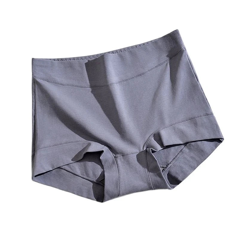 M-4XL Women's Cotton Boxer Panties Graphene Antibacterial Boxer Briefs High Waist Abdominal Boxer Knickers Sexy Safety Shorts