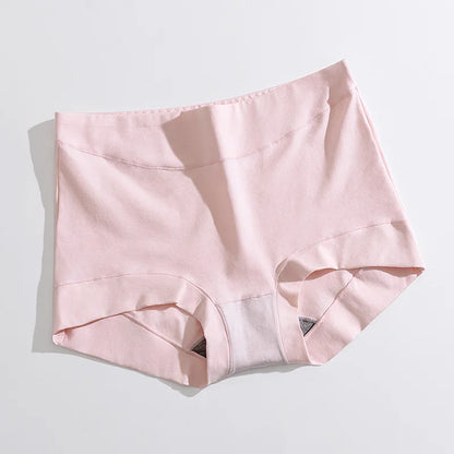 M-4XL Women's Cotton Boxer Panties Graphene Antibacterial Boxer Briefs High Waist Abdominal Boxer Knickers Sexy Safety Shorts