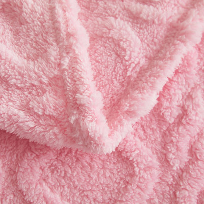 45x65 cm Solid Blanket Fall Winter Coral Velvet Flannel Blanket Soft Thickened Cover Blanket Home Outdoor Travel Blanket