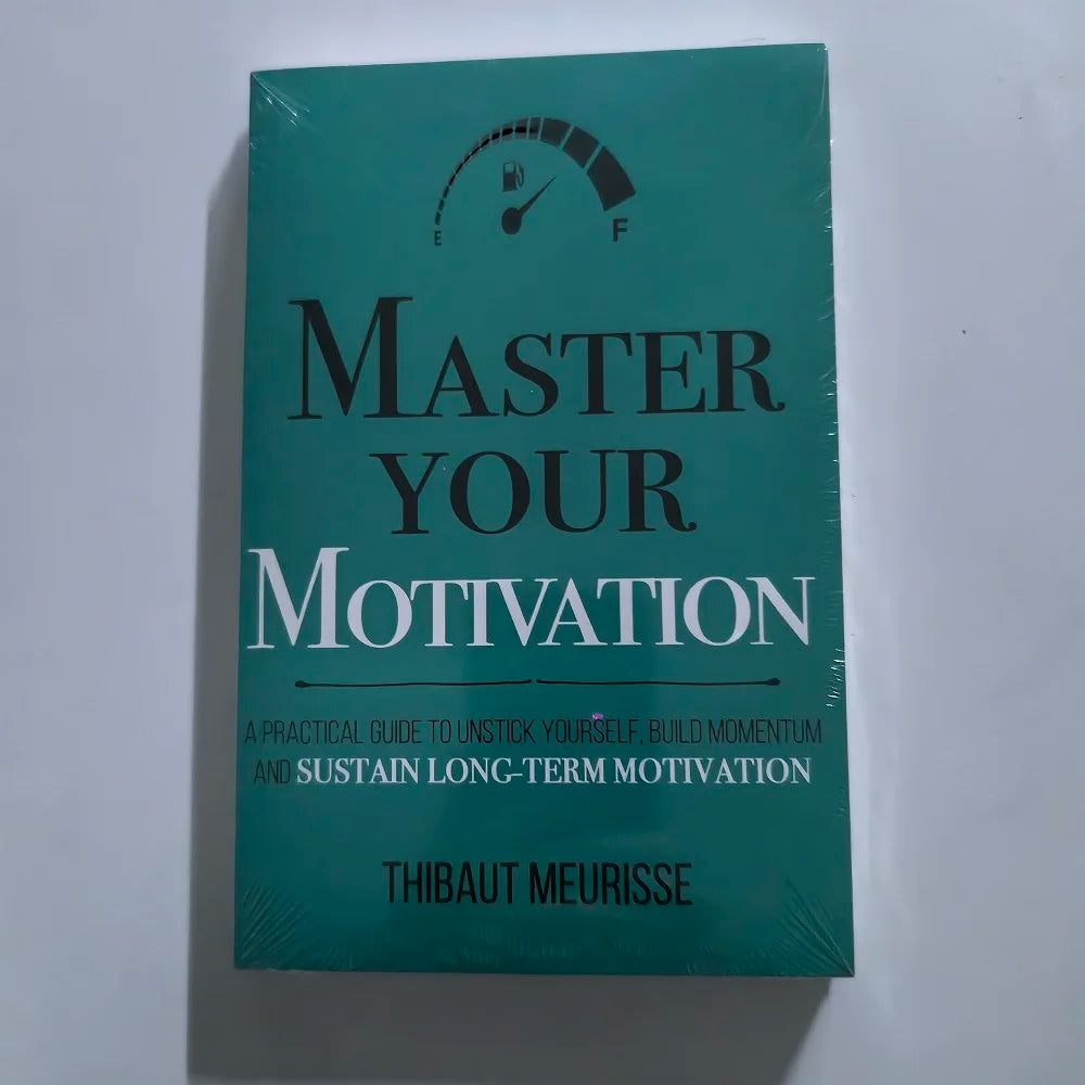 Modern Management English Book Guide Master Your Emotions,Motivation,Beliefs,Focus,Time,Thinking