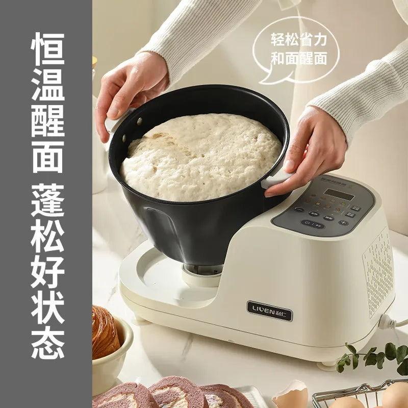 Automatic Noodle Kneading Machine Household Large Capacity Pasta Maker Intelligent Flour Mixer Cooking Machine