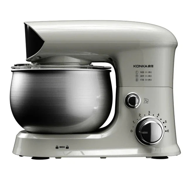 Multifunctional chef machine household small dough mixer kneading dough fully automatic household electric egg beater mixer