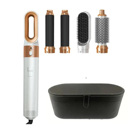 5 in 1 Hair Dryer Brush Hot Comb Set Professional Curling Iron Hair Straightener Styling Tool For Professional Hair Dryer