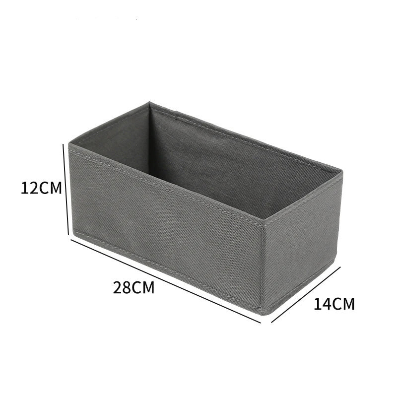 Foldable Drawer Organizers Underwear Storage Box Home Bra Socks Leggings Belts Ties Storage Organizers Box Closet Organization