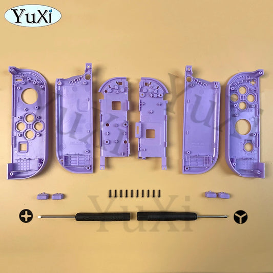 1Set Front Back Middle Frame Shell Housing Case Plastic Cover LR SL SR Buttons For Nintend Switch NS NXJoy-Con Game Controller