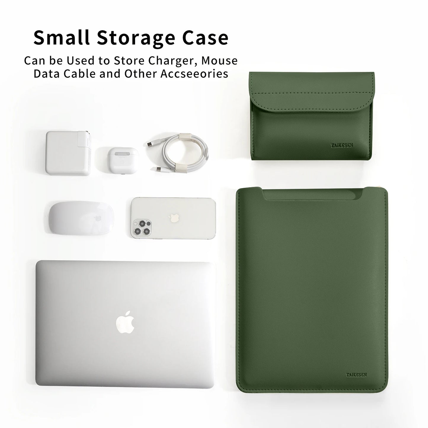 Laptop Sleeve Bag Case For Apple Macbook Air Pro 13 M1 M2 M3 Notebook Cover Tablet Bag For ASUS HP DELL 13.3 13.6 14 15 15.6 16